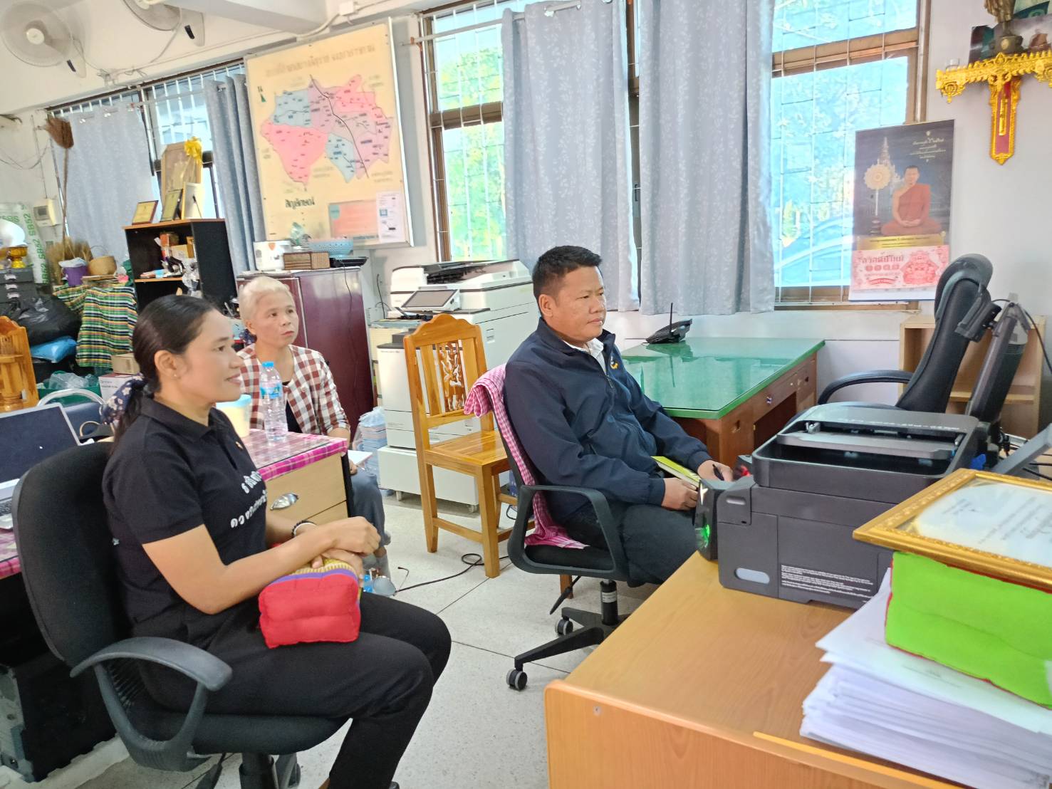 📢" พช.ยางสีสุราช จังหวัดมหาสารคาม" ร่วมประชุมขับเคลื่อนกิจกรรมตามแผนปฏิบัติราชการของสำนักเสริมสร้างความเข้มแข็งชุมชน ประจำปีงบประมาณ 2569