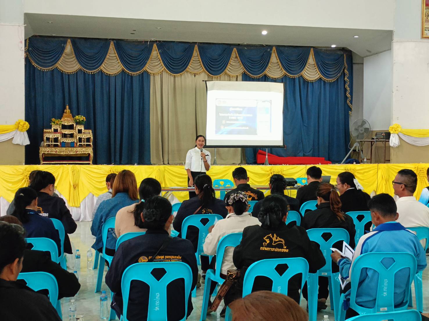 📢" พช.ยางสีสุราช จังหวัดมหาสารคาม" ดำเนินการประชุมชี้แจงการเตรียมความพร้อมผู้จัดเก็บข้อมูลความจำเป็นพื้นฐาน (จปฐ.) ด้วยเครื่องมืออิเล็กทรอนิกส์ ประจำปี 2569