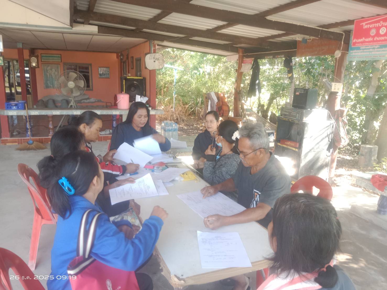 📢 พช.ยางสีสุราช จังหวัดมหาสารคาม : ติดตามการดำเนินงานโครงการแก้ไขปัญหาความยากจน (กข.คจ) บ้านสร้างแซ่ง หมู่ที่ 5 ตำบลสร้างแซ่ง