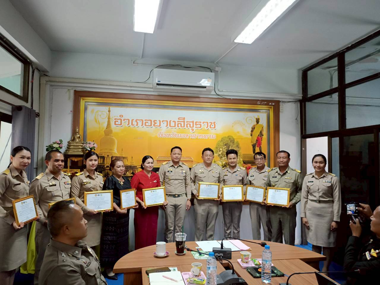 📢 พช.ยางสีสุราช จังหวัดมหาสารคาม : ร่วมประชุมหัวหน้าส่วนราชการ ฯลฯ ประจำเดือน กุมภาพันธ์ 2569