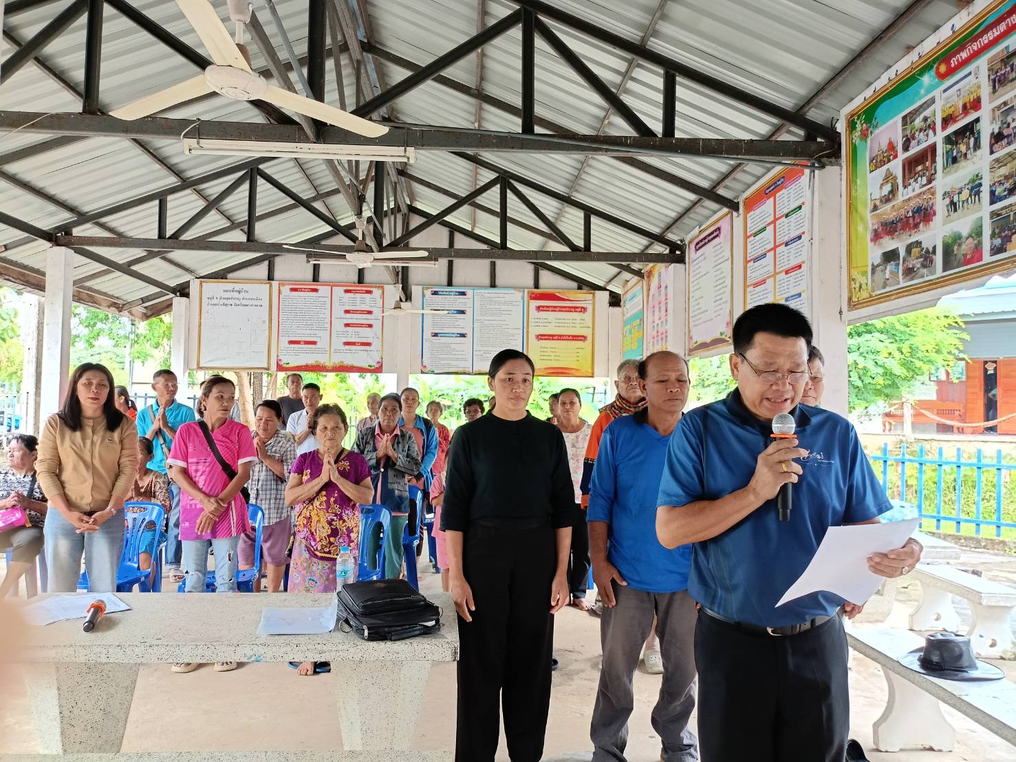 📢 “พช.ยางสีสุราช จังหวัดมหาสารคาม” เตรียมความพร้อมการจัดงานพิธีอัญเชิญเงินพระราชทานขวัญถุงกองทุนแม่ของแผ่นดิน บ้านสุขสำราญ หมู่ที่ 8 ตำบลดงเมือง อำเภอยางสีสุราช จังหวัดมหาสารคาม