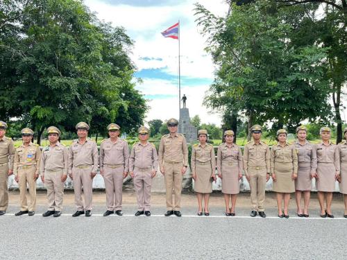 📢 “พช.ยางสีสุราช จังหวัดมหาสารคาม” ร่วมกิจกรรมเคารพธงชาติและร้องเพลงชาติไทย เนื่องในวันพระราชทานธงชาติไทย ประจำปี 2569